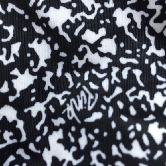 Neon High Neck Swim Top - Picture 3 of 4